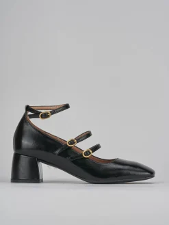 Décolleté tacco 5cm vernice nero