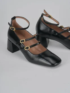 Décolleté tacco 5cm vernice nero