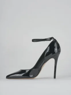 Décolleté tacco 9cm vernice nero