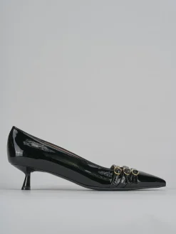 Décolleté tacco 5cm vernice nero