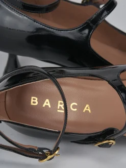 Décolleté tacco 5cm vernice nero