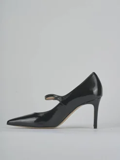 Décolleté tacco 7cm vernice nero