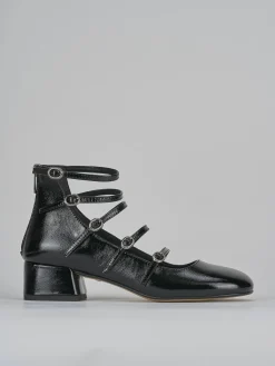 Décolleté tacco 4cm vernice nero