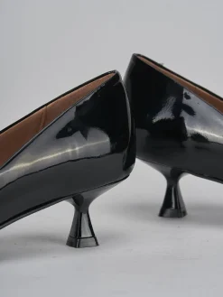 Décolleté tacco 5cm vernice nero