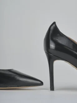 Décolleté tacco 7cm vernice nero