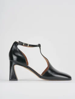 Décolleté tacco 5cm vernice nero