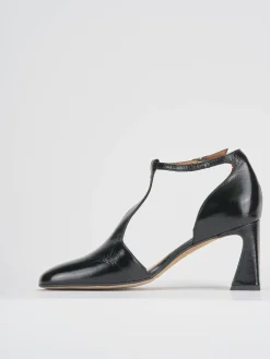 Décolleté tacco 5cm vernice nero