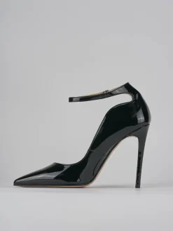 Décolleté tacco 11cm vernice nero