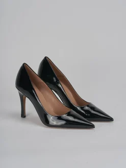 Décolleté tacco 9cm vernice nero