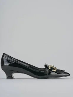 Décolleté tacco 3cm vernice nero