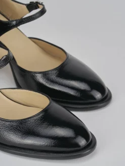 Décolleté tacco 7cm vernice nero