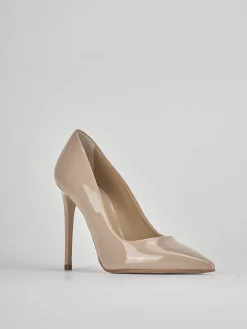 Décolleté tacco 11cm vernice rosa