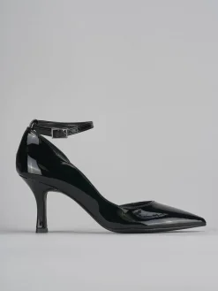 Décolleté tacco 7cm vernice nero