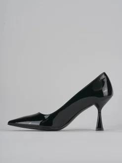 Décolleté tacco 7cm vernice nero