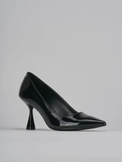 Décolleté tacco 7cm vernice nero