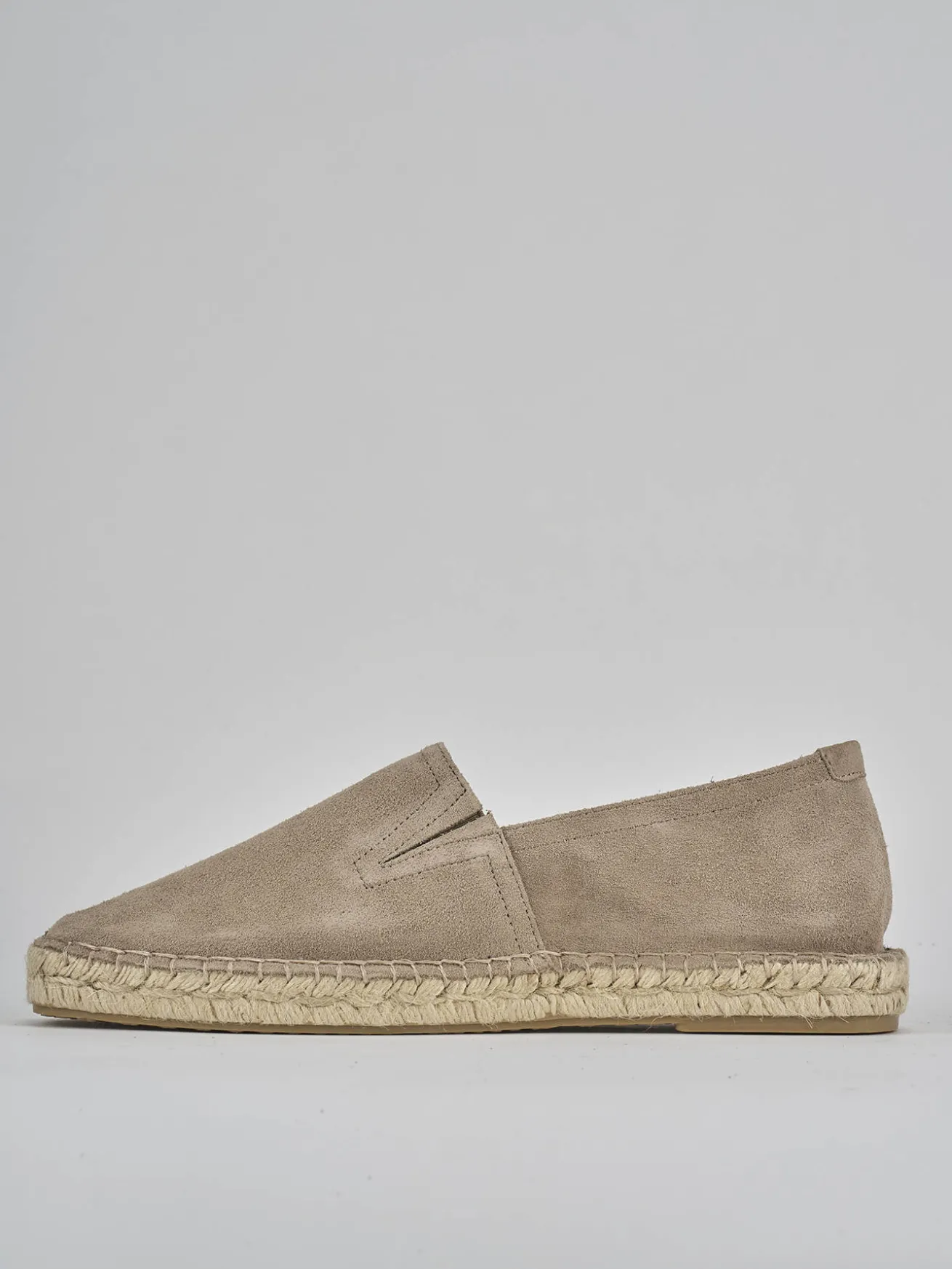 Mocassini camoscio beige