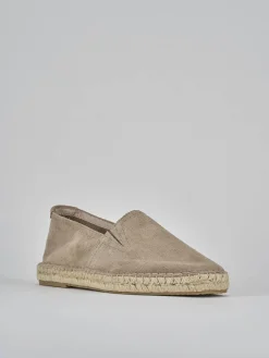 Mocassini camoscio beige