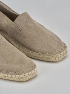 Mocassini camoscio beige