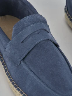 Mocassini camoscio jeans