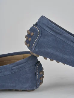 Mocassini camoscio jeans