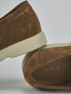 Mocassini camoscio marrone