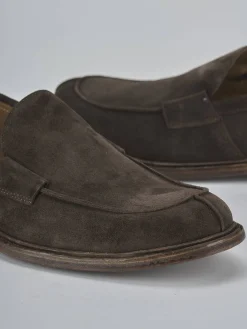 Mocassini camoscio testa