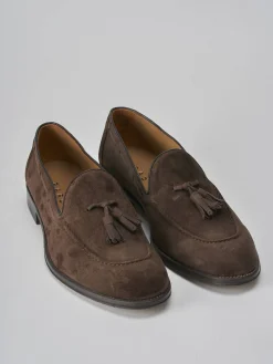 Mocassini camoscio testa