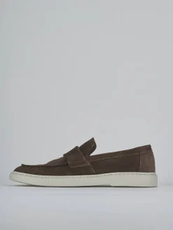 Mocassini camoscio testa