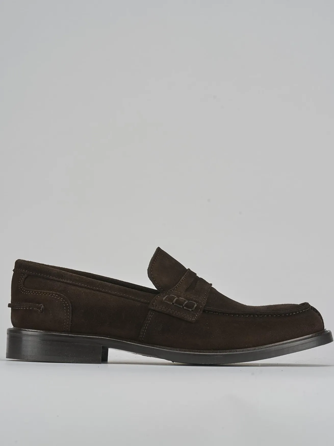 Mocassini camoscio testa