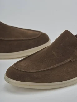 Mocassini camoscio testa