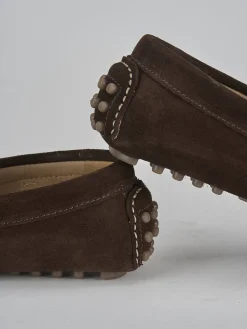 Mocassini camoscio testa