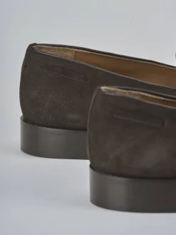 Mocassini camoscio testa