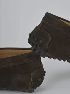 Mocassini camoscio testa