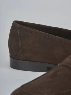 Mocassini camoscio testa