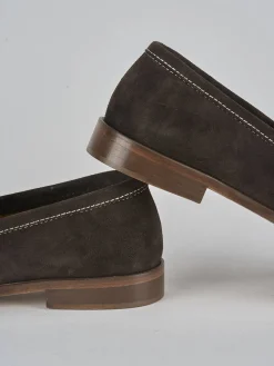 Mocassini camoscio testa