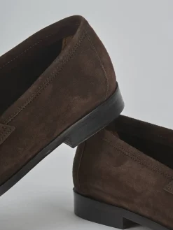 Mocassini camoscio testa