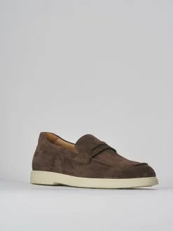 Mocassini camoscio testa