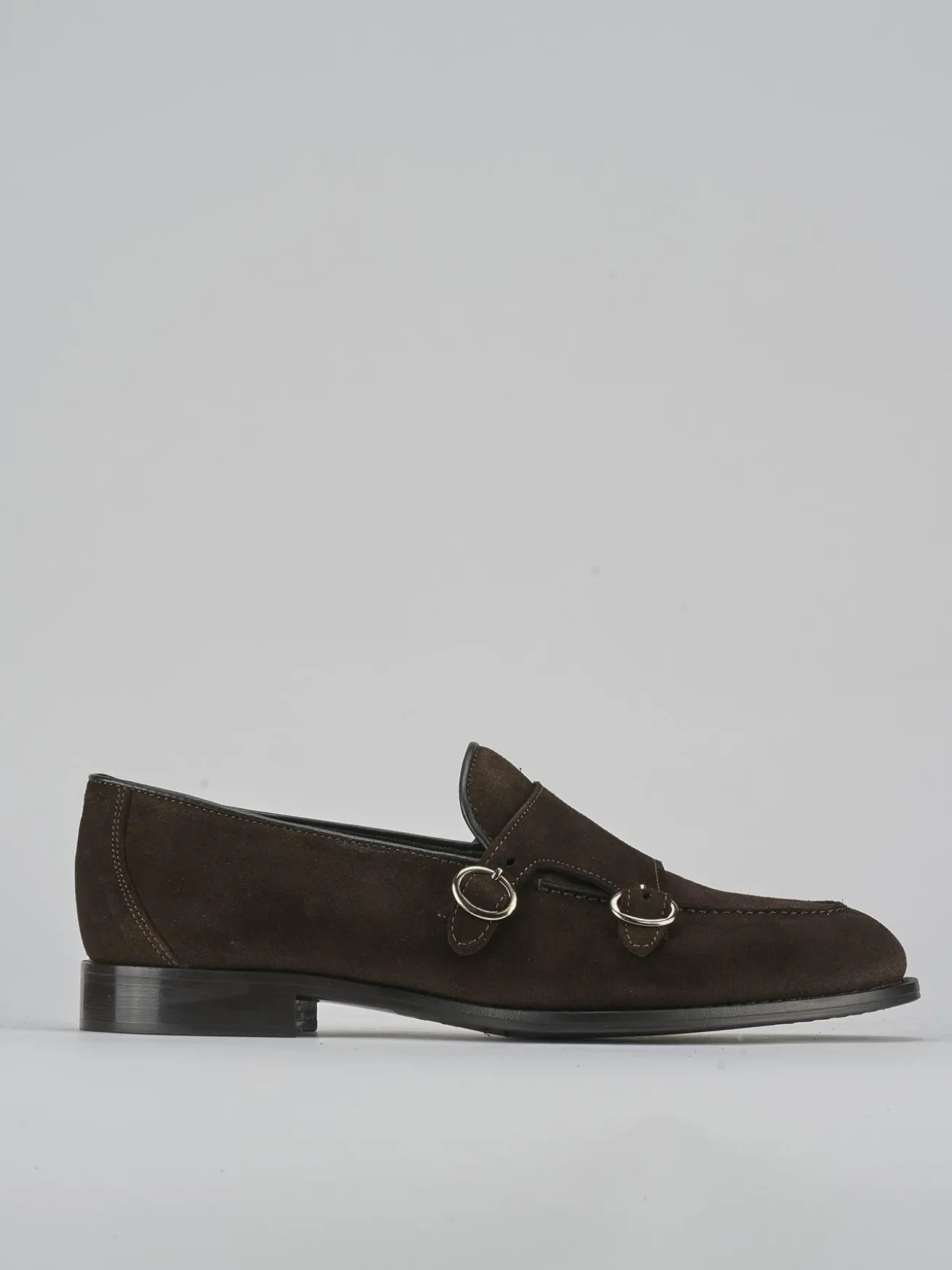 Mocassini camoscio testa