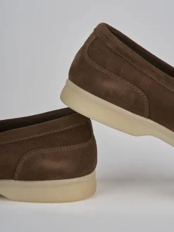 Mocassini camoscio testa