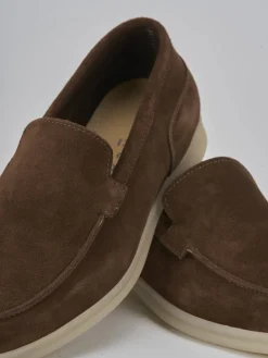 Mocassini camoscio testa