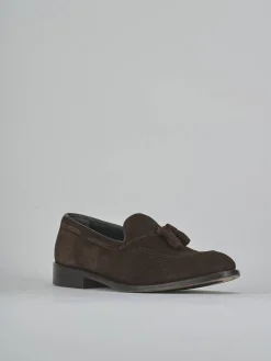 Mocassini camoscio testa