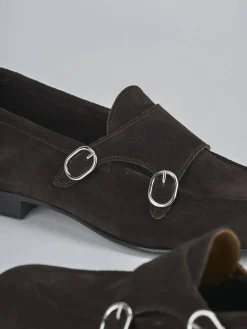 Mocassini camoscio testa