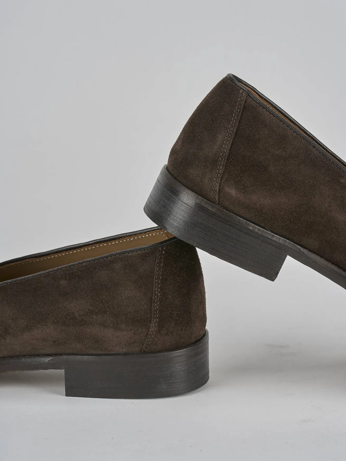 Mocassini camoscio testa