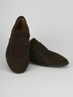 Mocassini camoscio testa