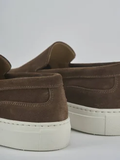 Mocassini camoscio testa