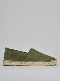 Mocassini camoscio verde