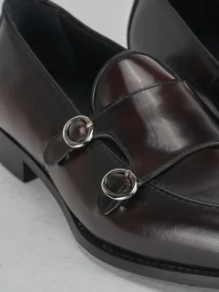 Mocassini pelle bordo'