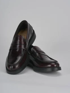 Mocassini pelle bordo'