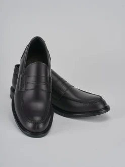 Mocassini pelle bordo'