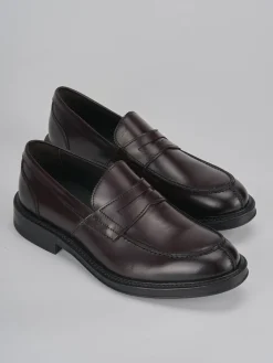 Mocassini pelle bordo'